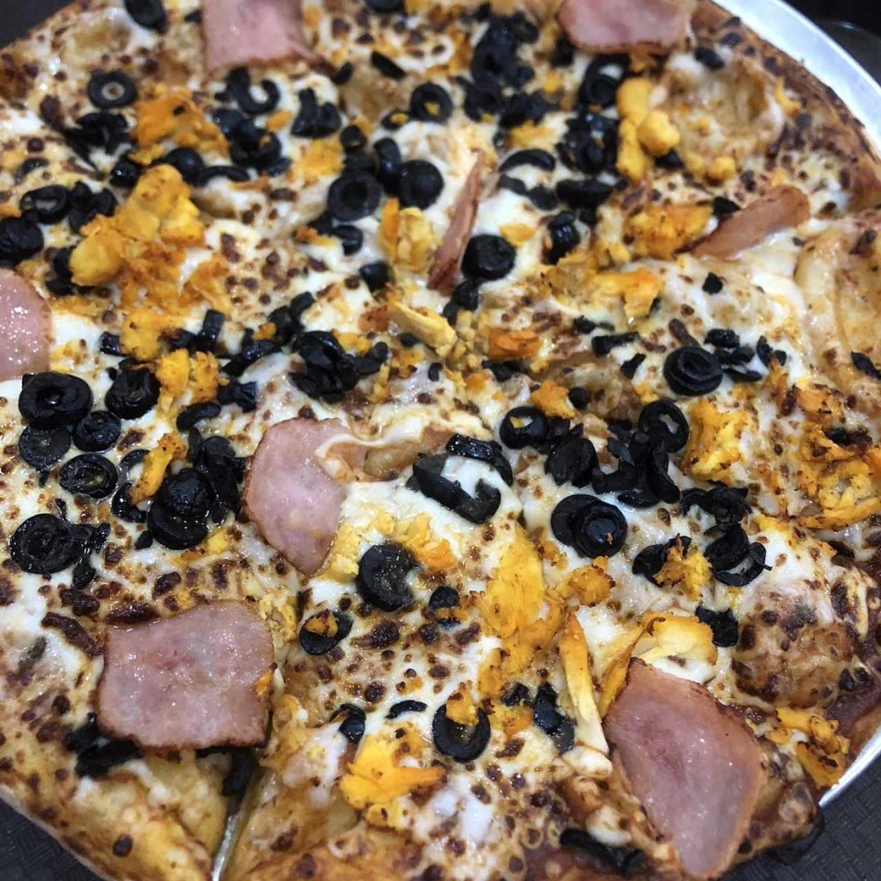 Pizza especial familiar combinacion