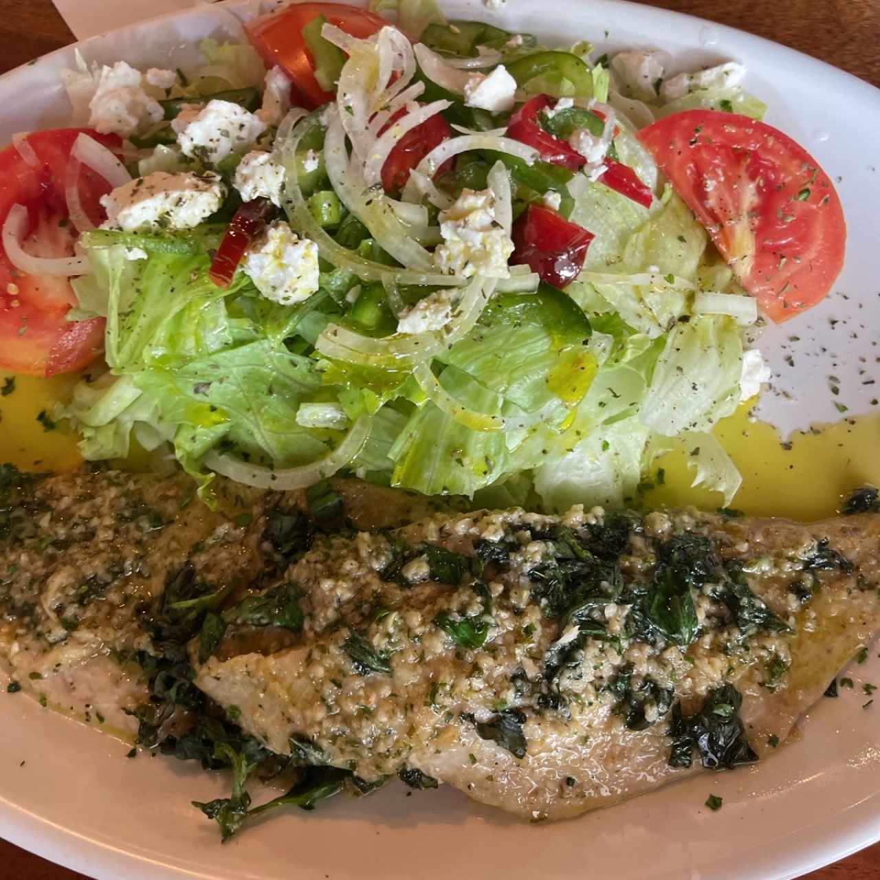 Corvina al Ajillo