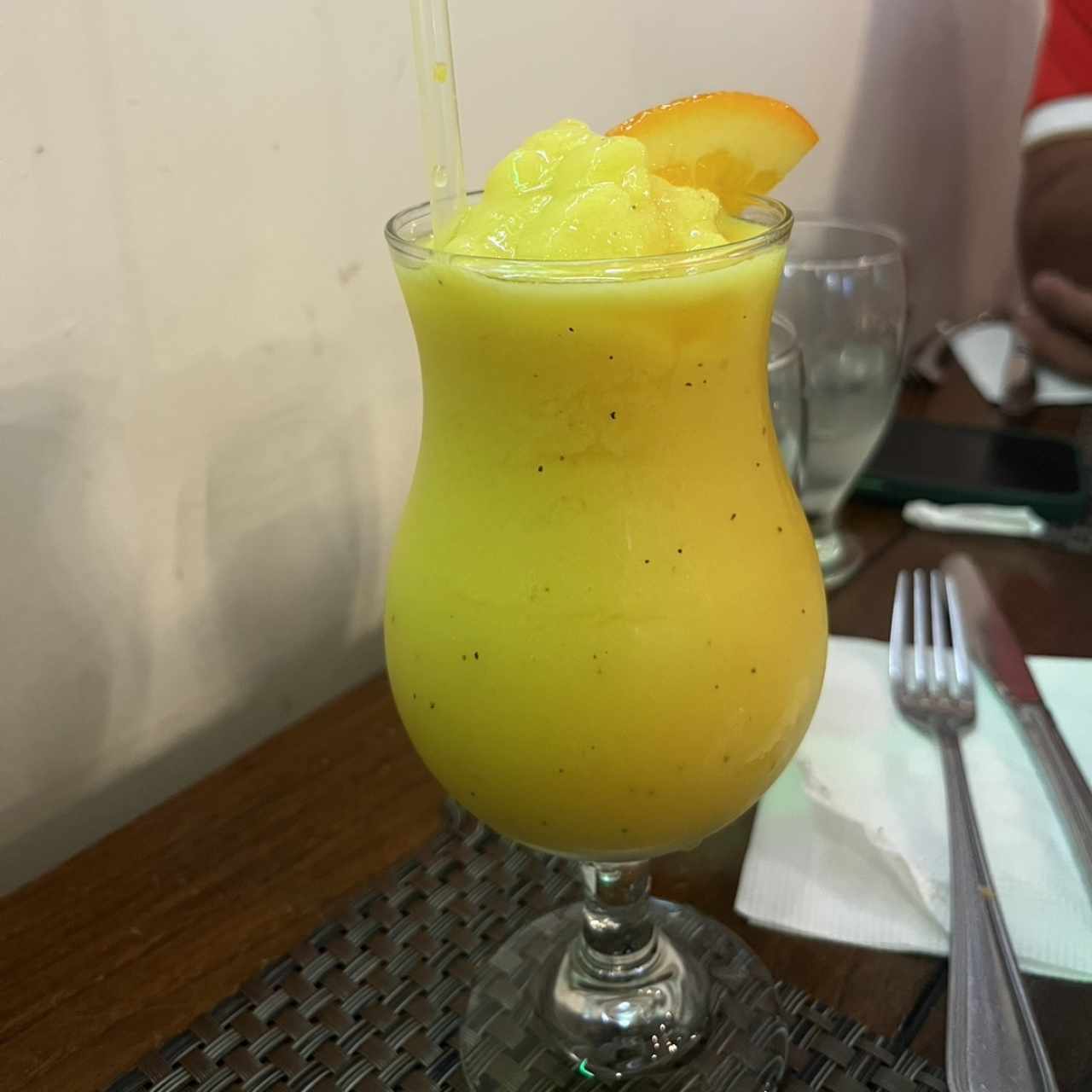 Licuado de maracuyá 