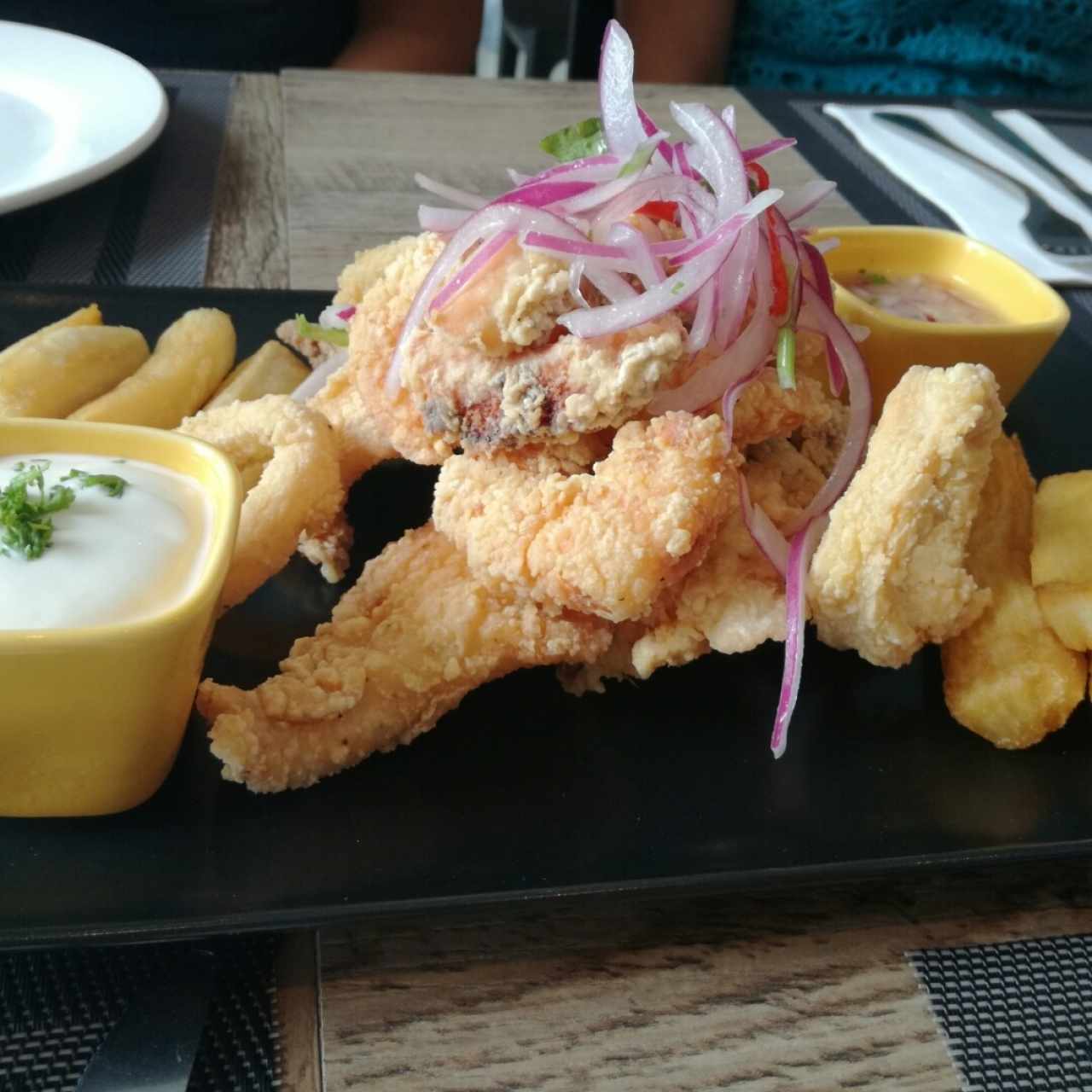 jalea de mariscos