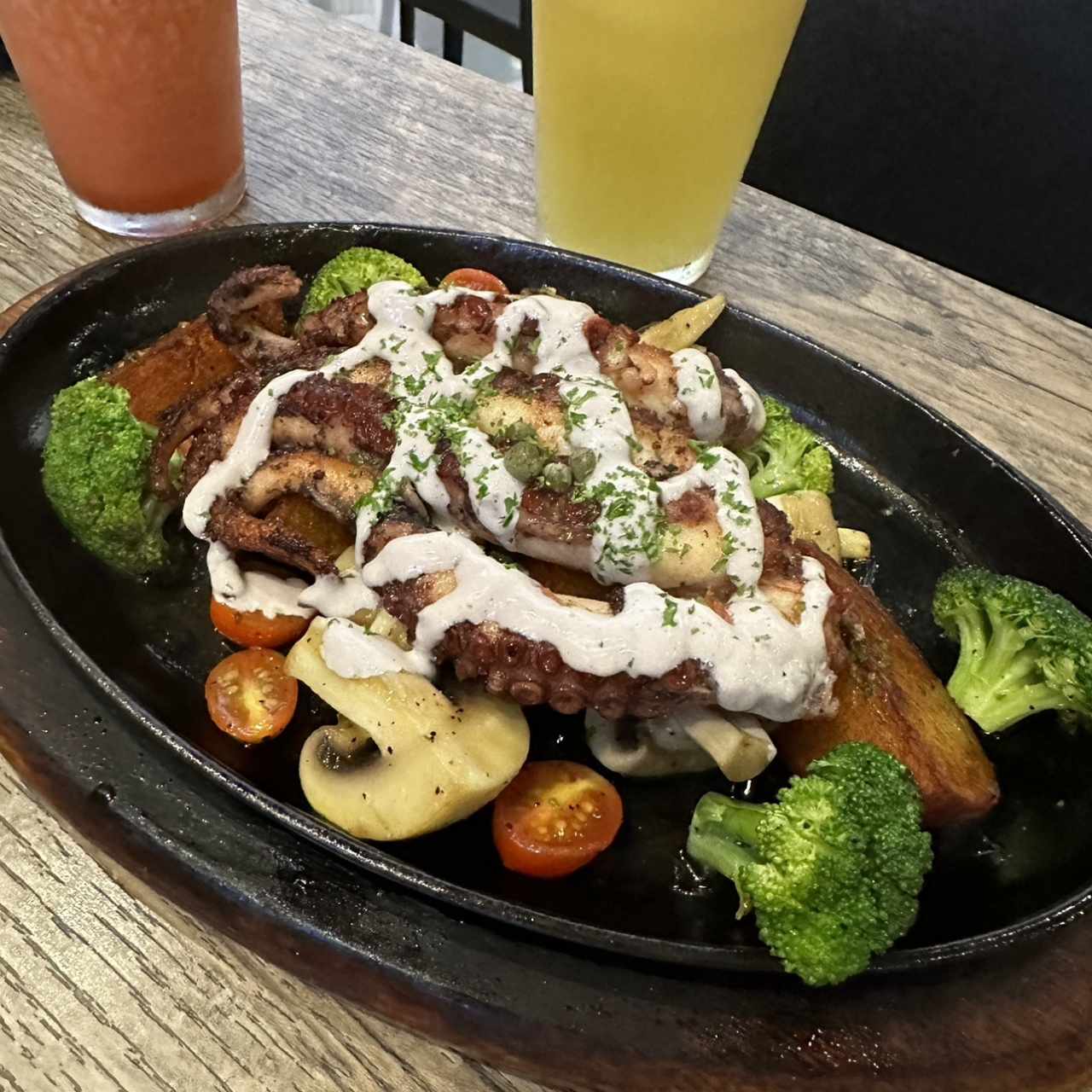 Pulpo al carbón 