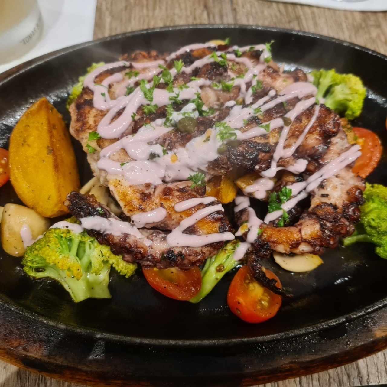 Pulpo al grill
