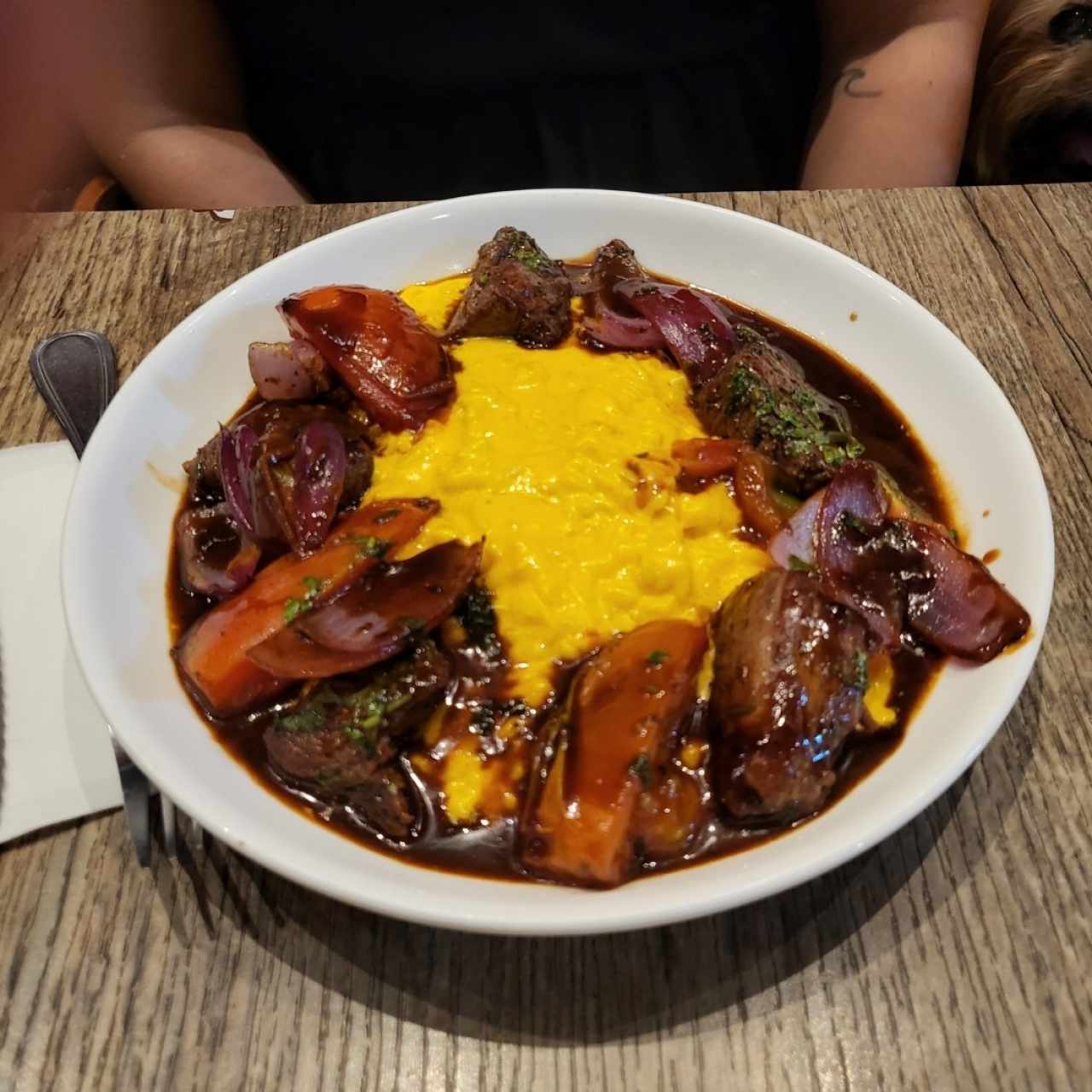 RISOTTO DE AJI AMARILLO CON LOMO