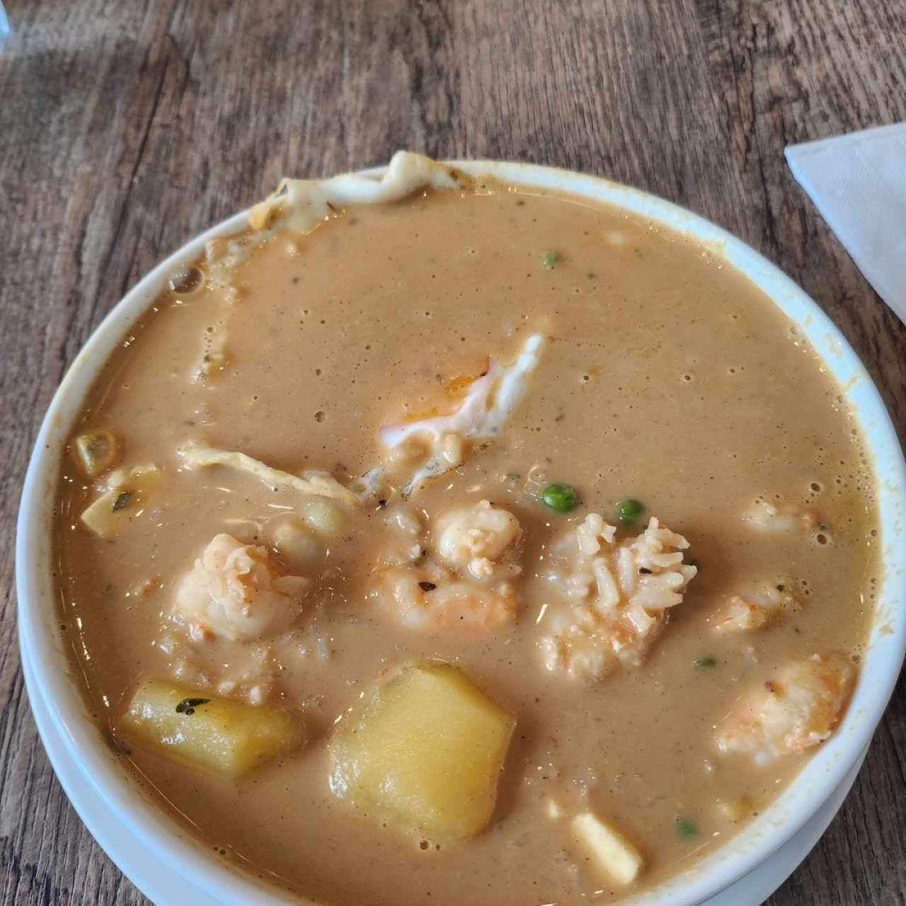 SOPAS - CHUPE DE CAMARONES