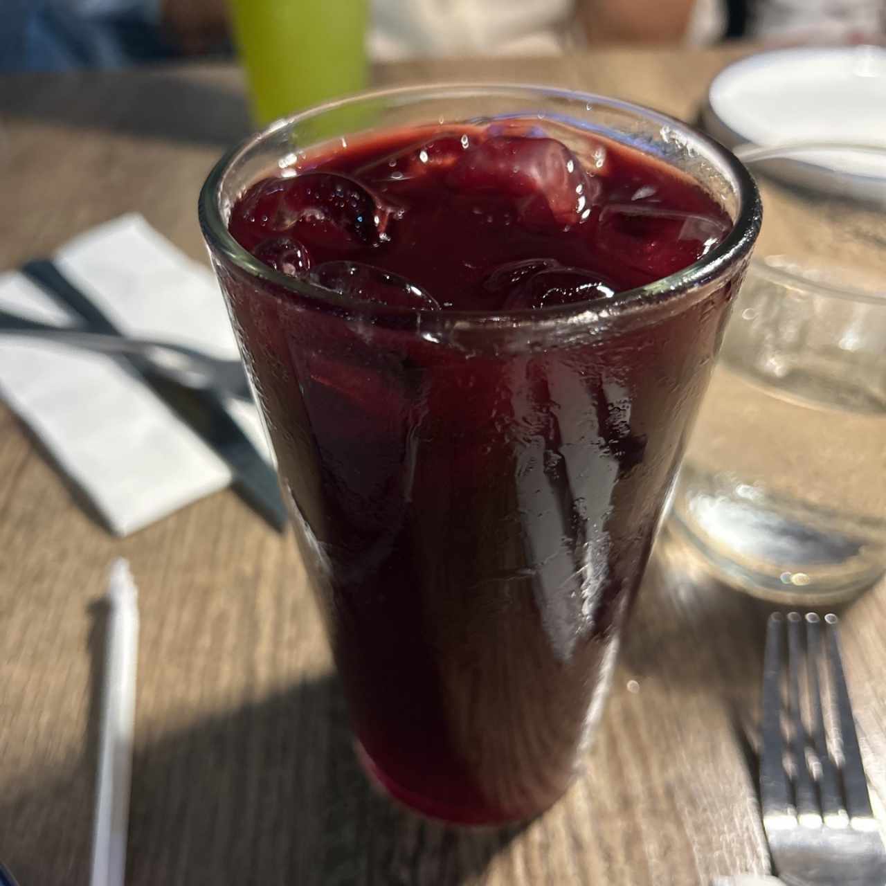 Jugo de moras