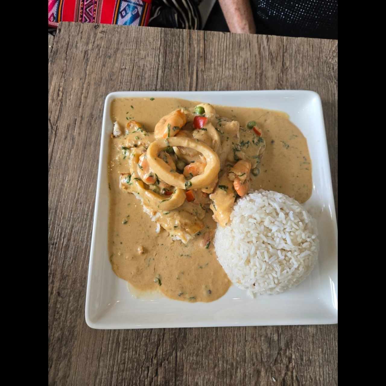 ARROZ CHAUFA DE MARISCOS