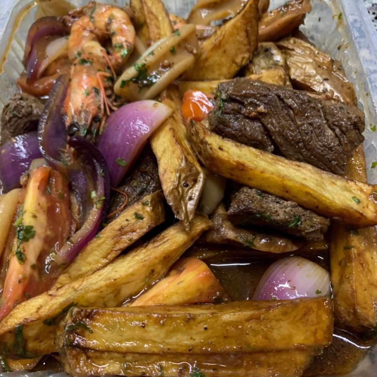 LOMO SALTADO MAR Y TIERRA