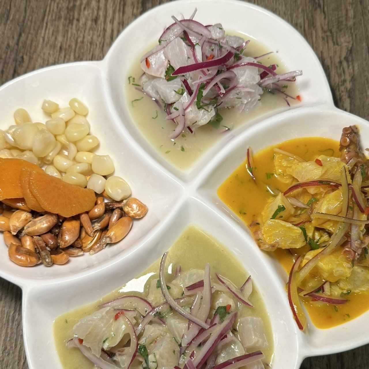 TRÍO DE CEVICHES