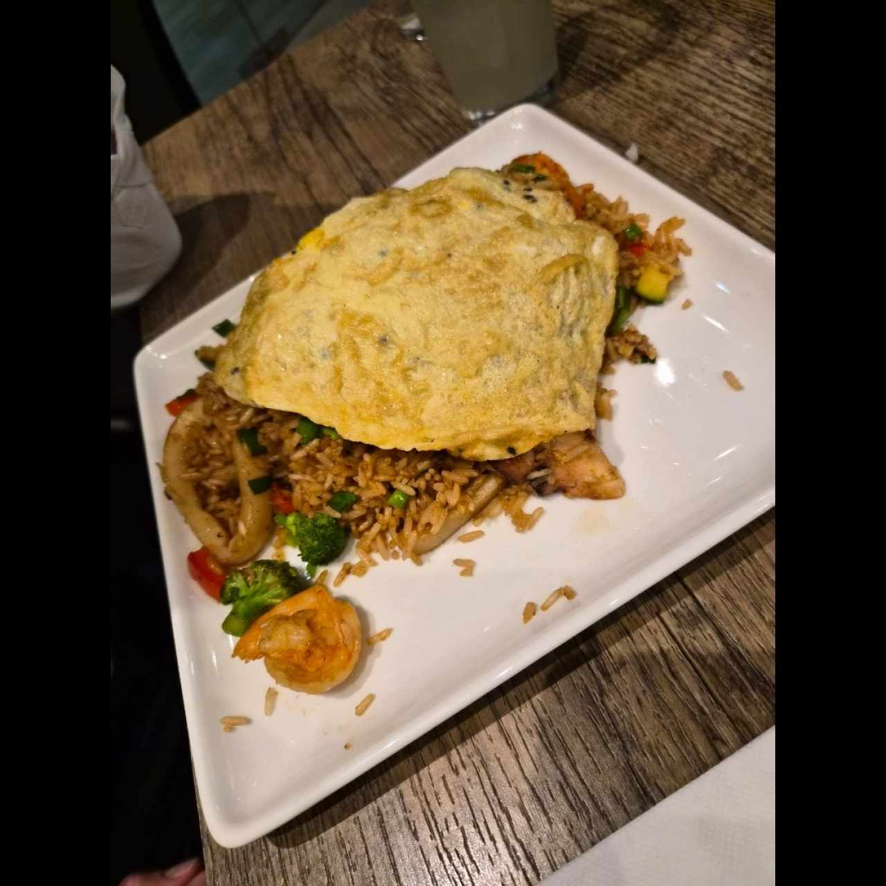 ARROZ CHAUFA DE MARISCOS