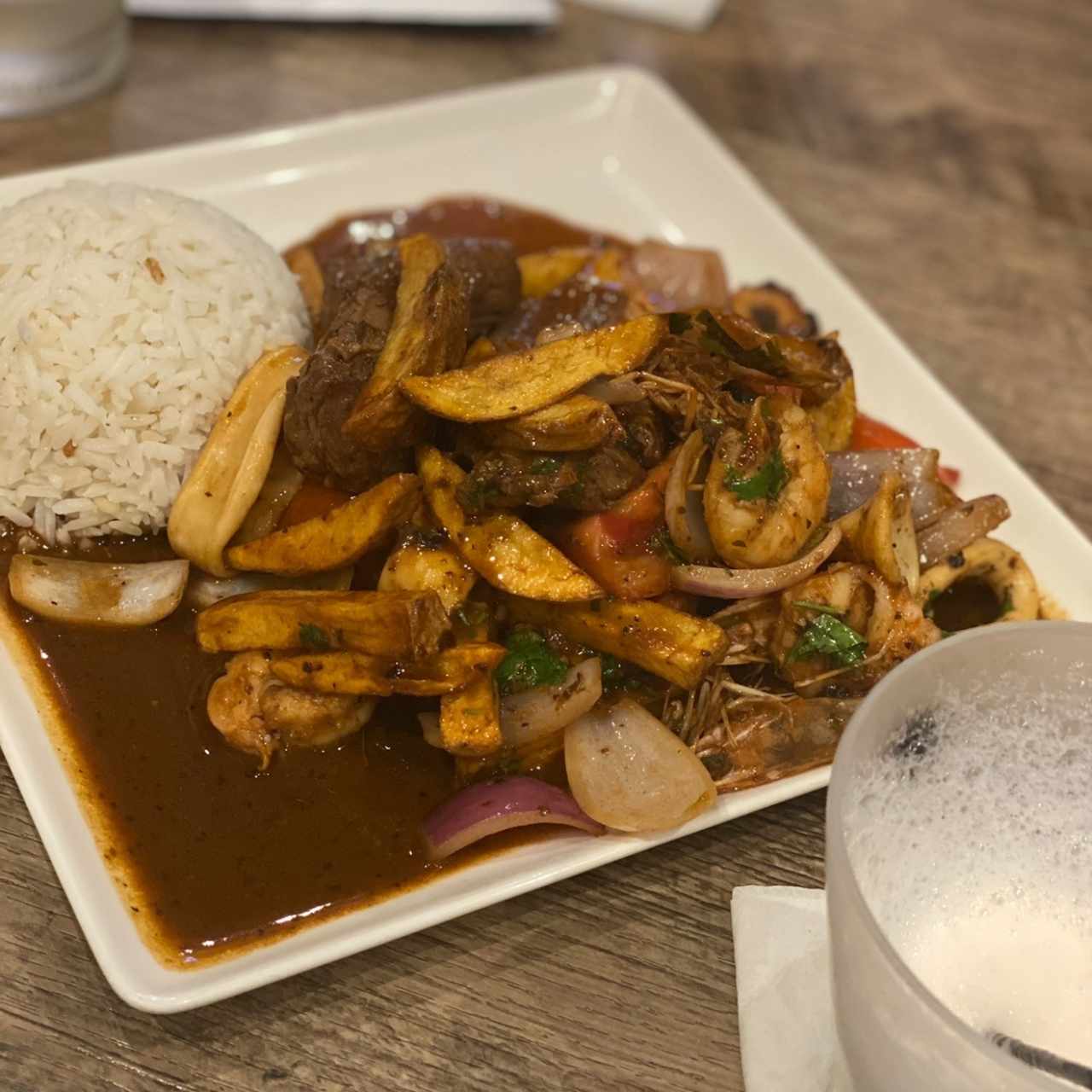 LOMO SALTADO MAR Y TIERRA