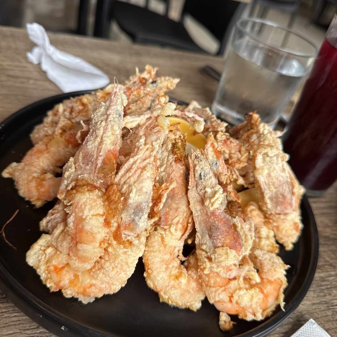 CHICHARRÓN DE LANGOSTINOS