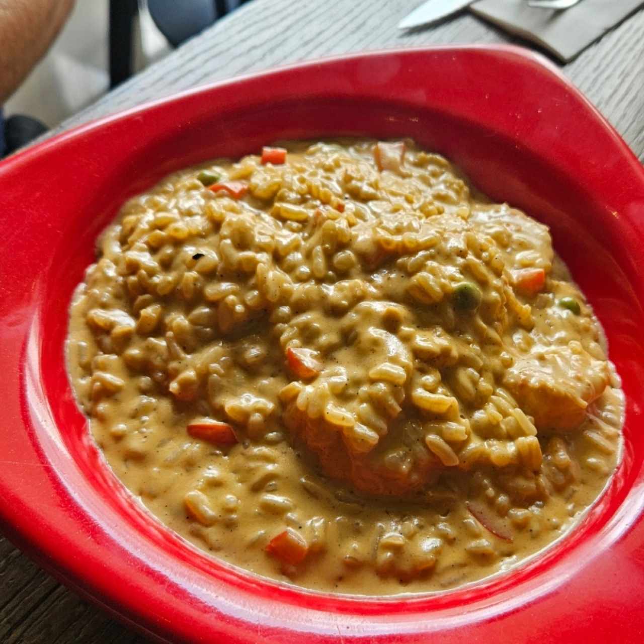 RISOTTO DE CAMARONES