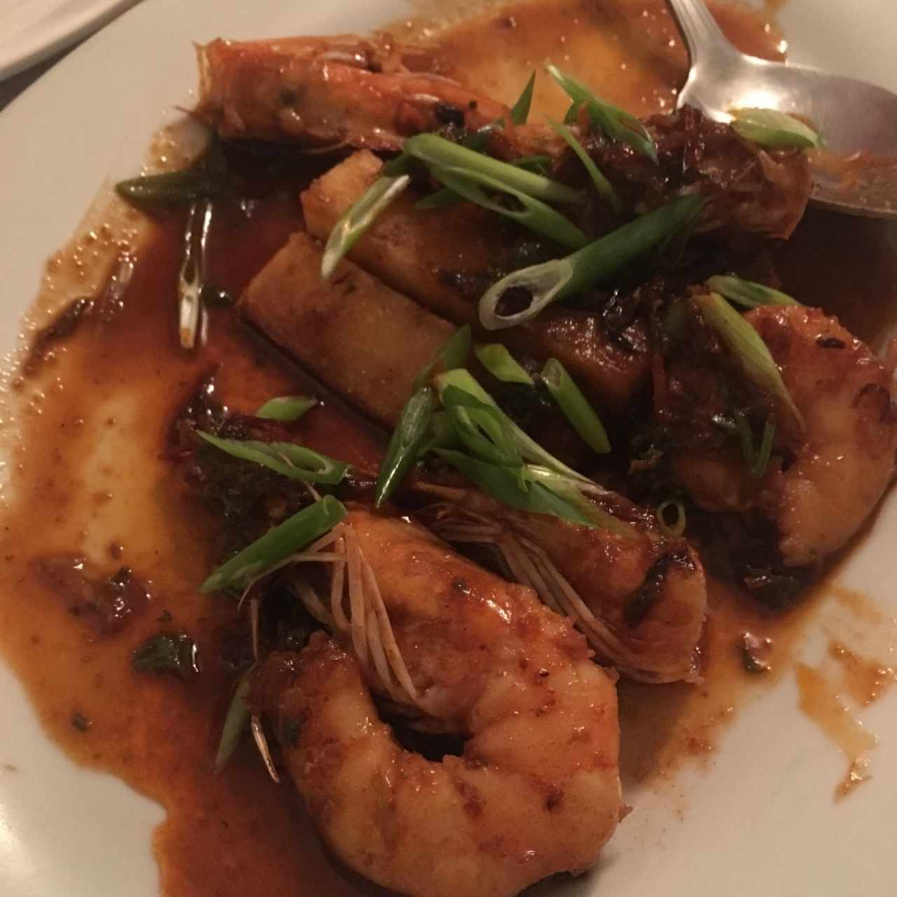 Camarones a la Diabla, un nuevo plato para mi paladar..excelente