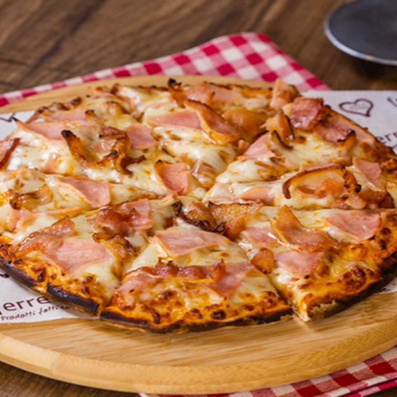 Pizza de Jamon