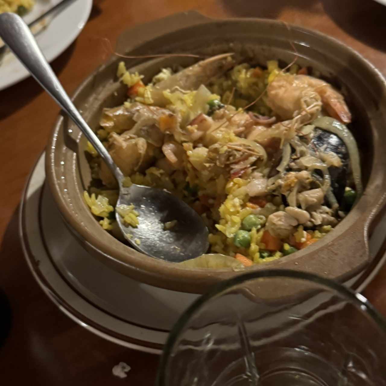 Arroz con mariscos 