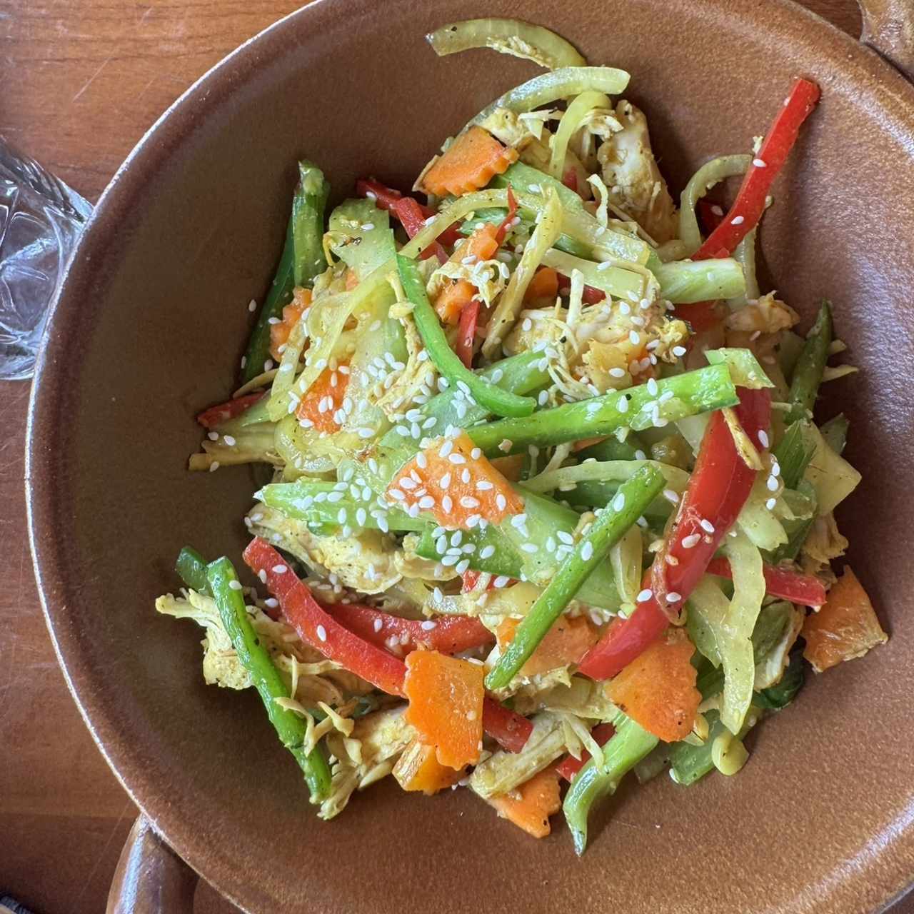 Gá Xáo Lan (Pollo salteado con cebolla y pimentón)