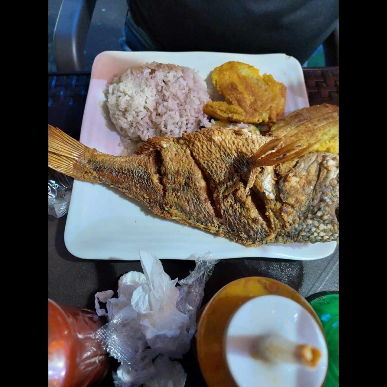 pescado frito