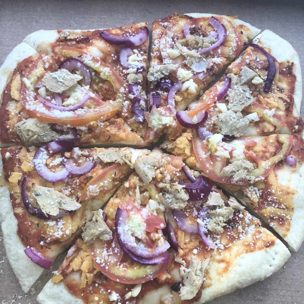 pizza vegana