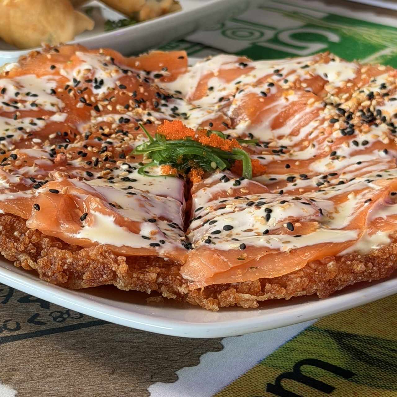 Pizza de Salmón Ahumado