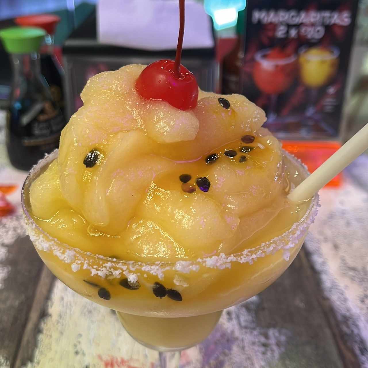 Margarita de maracuya 