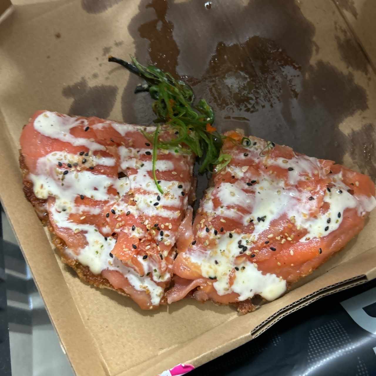 Pizza de Salmón Ahumado