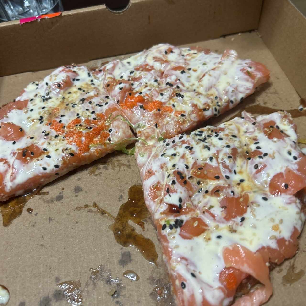 Pizza de Salmón Fresco