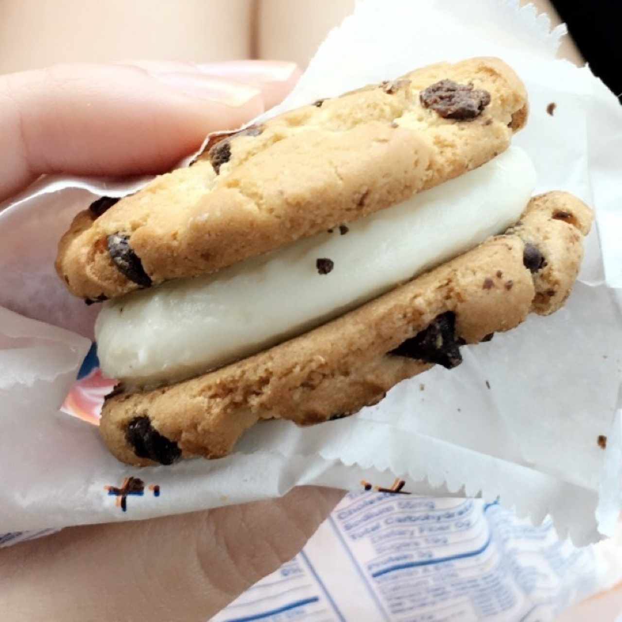 chips ahoy icecream sandwich