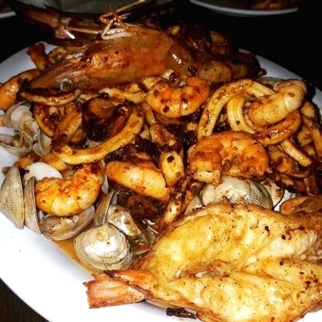 Parrillada de mariscos