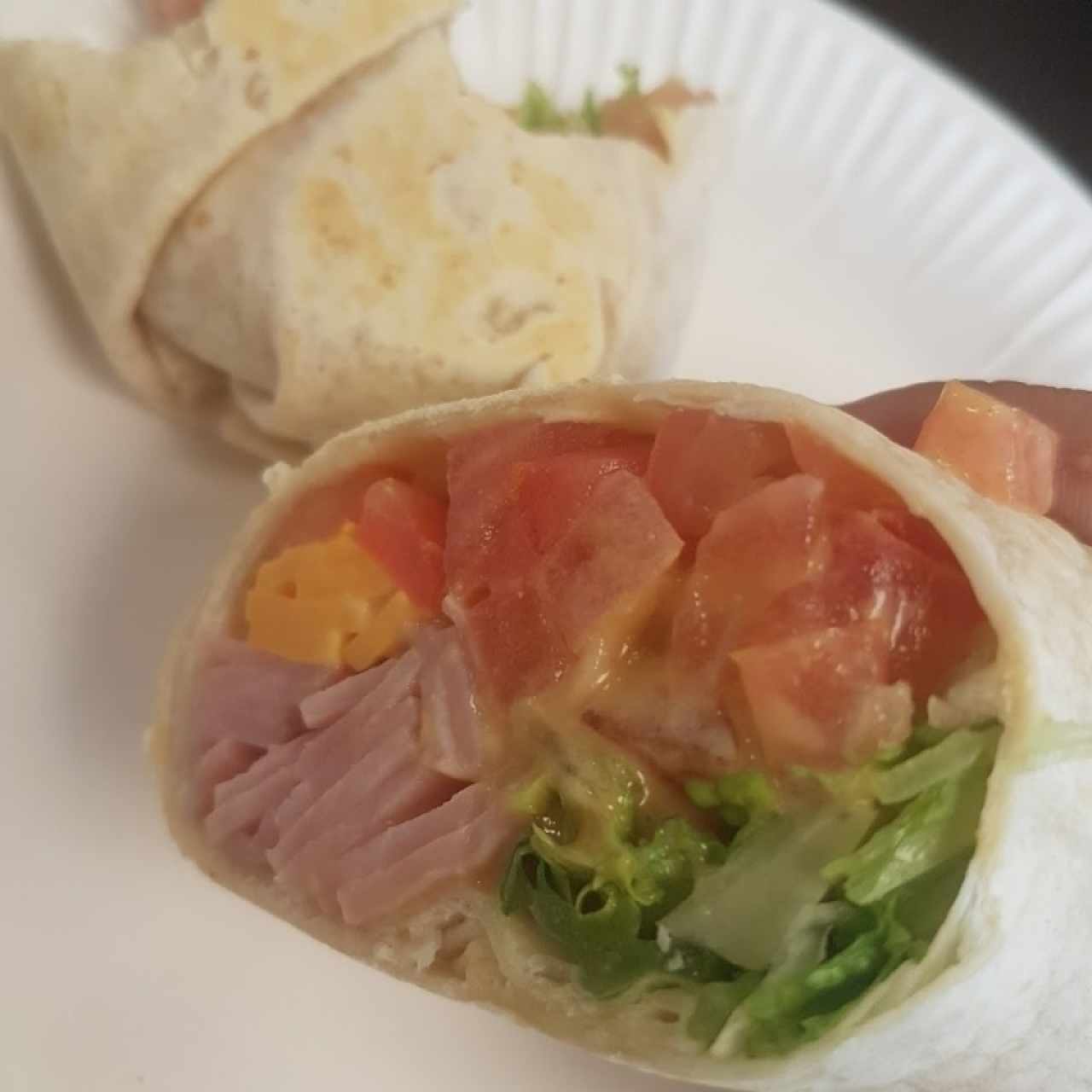 wrap de jamón en ppacífico