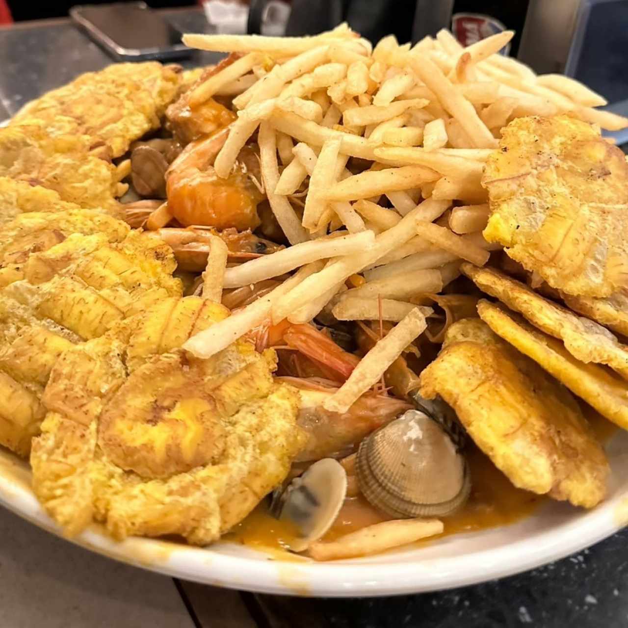 Picada de marisco 