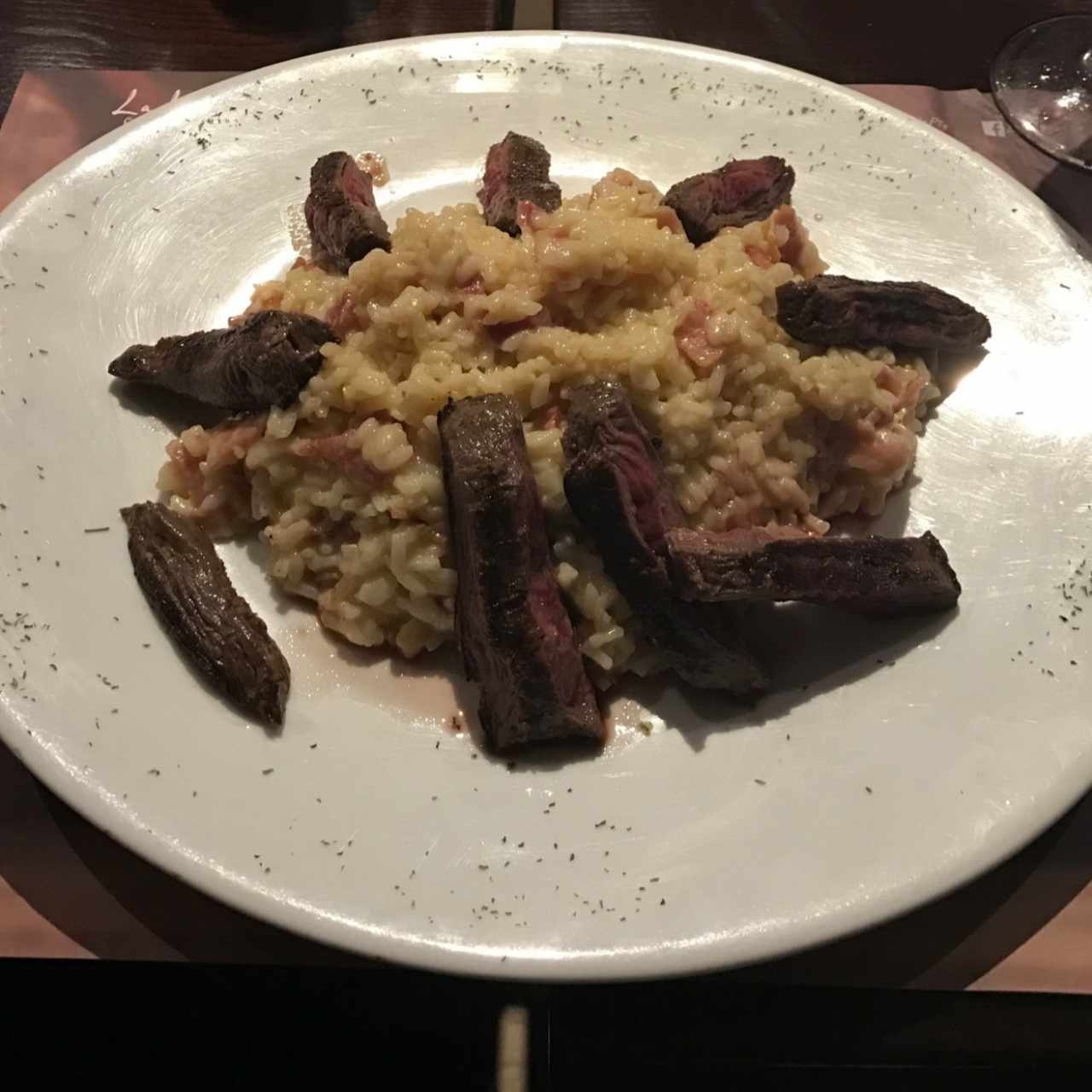 Risotto Entraña Angus Importada