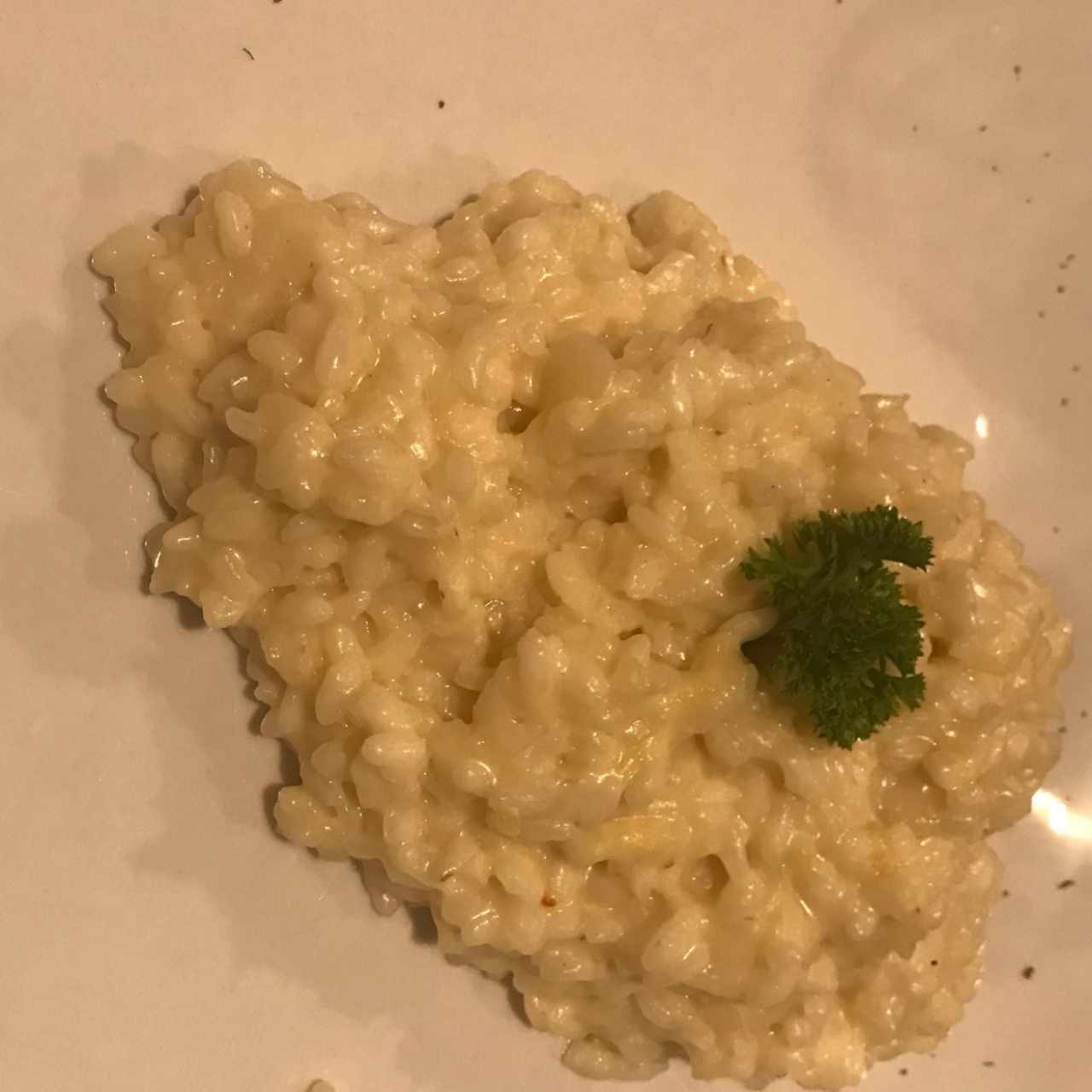 Risotto parmigiana