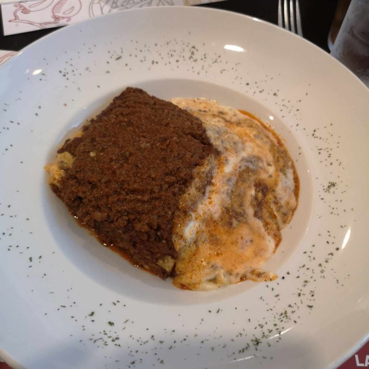 lasagna de carne 