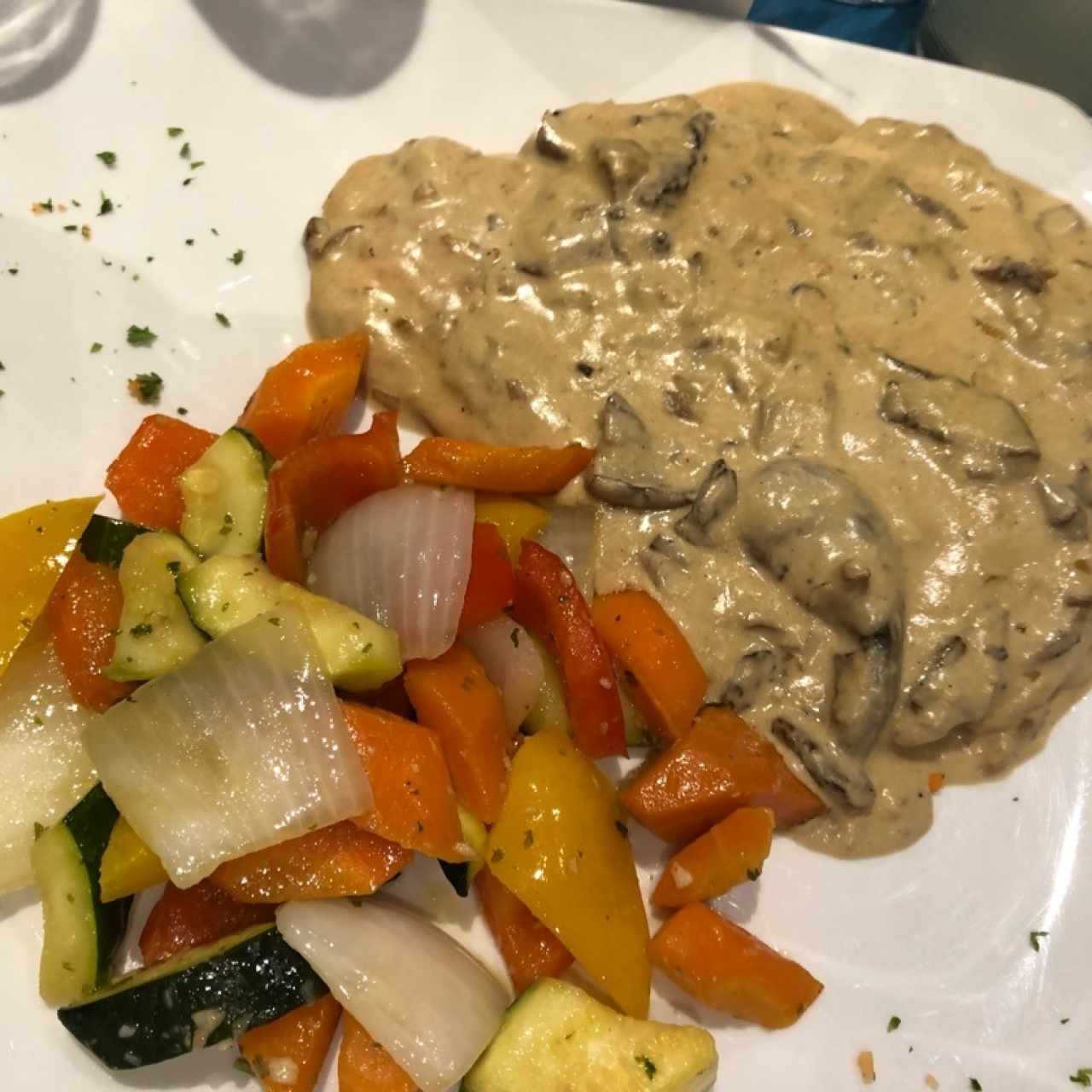 filete de pollo a la porcini