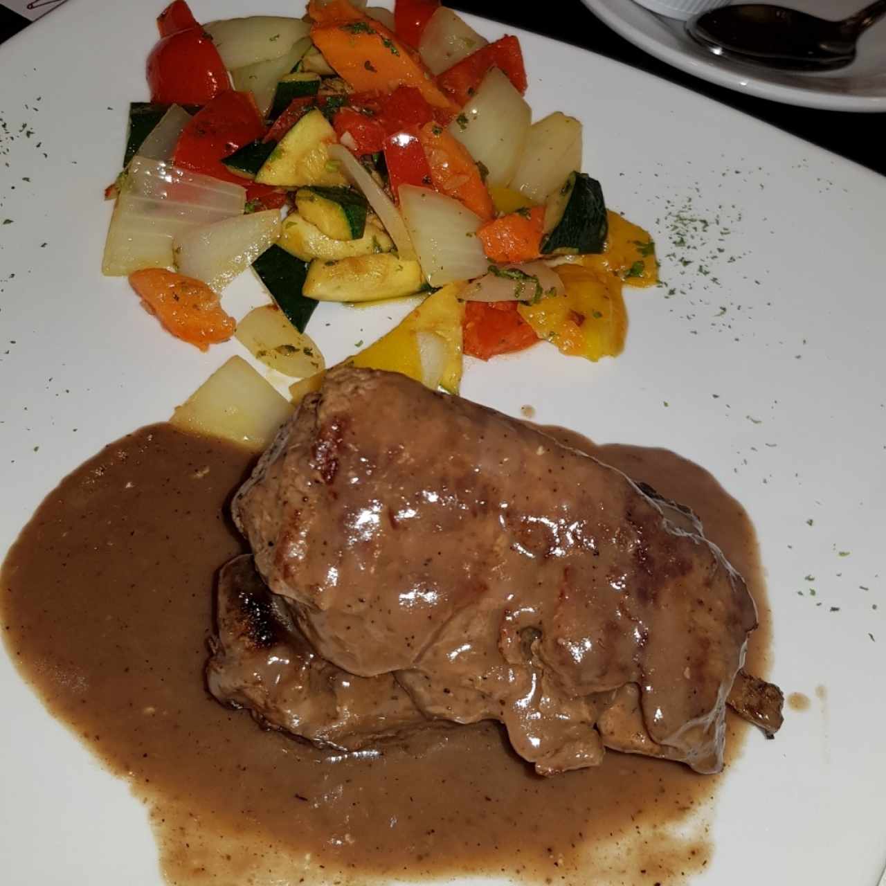filete a la pimienta
