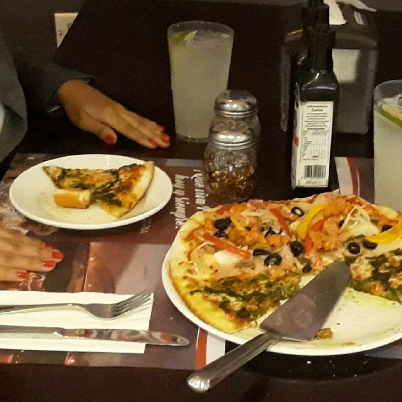 Pizza de 4 Estaciones, incluída El Príncipe.