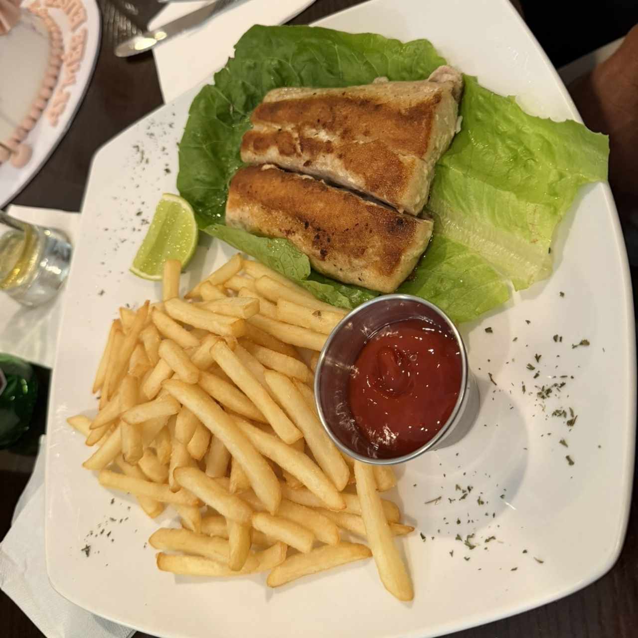 Salmón a la Plancha