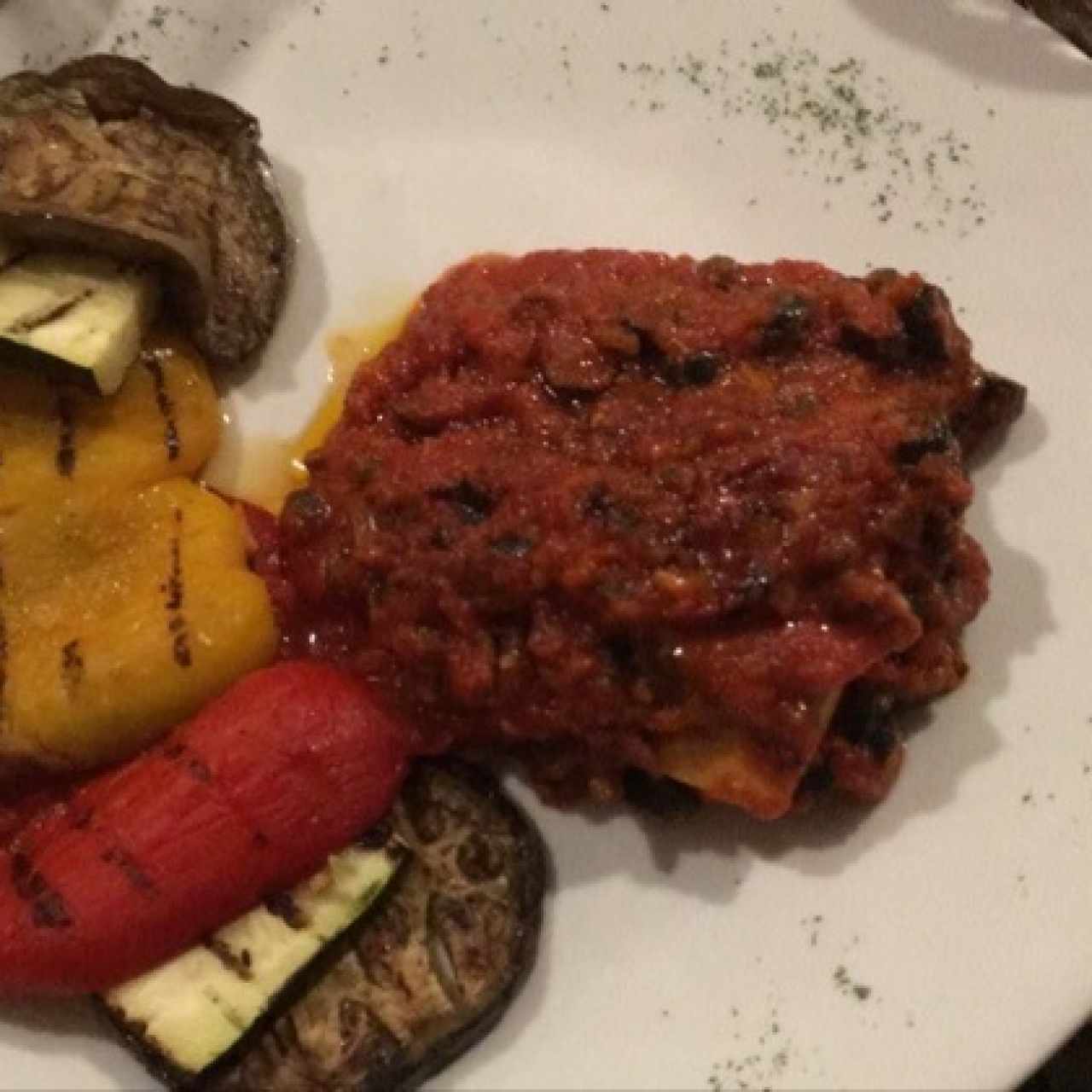 Salmón a la mediterránea