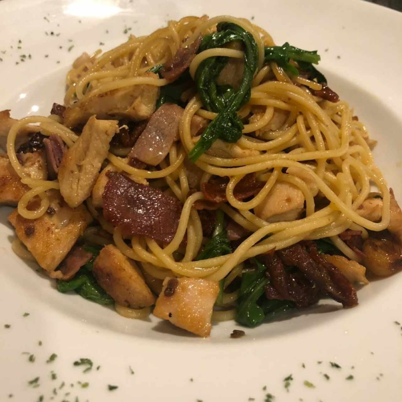 Pasta Emilio con Pollo extra
