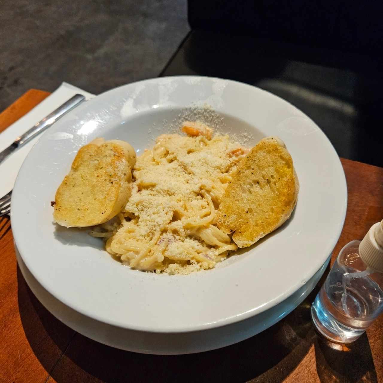 Pastas - Alfredo Con Camarones