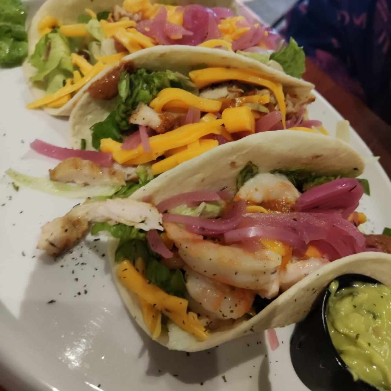 Trío tacos 