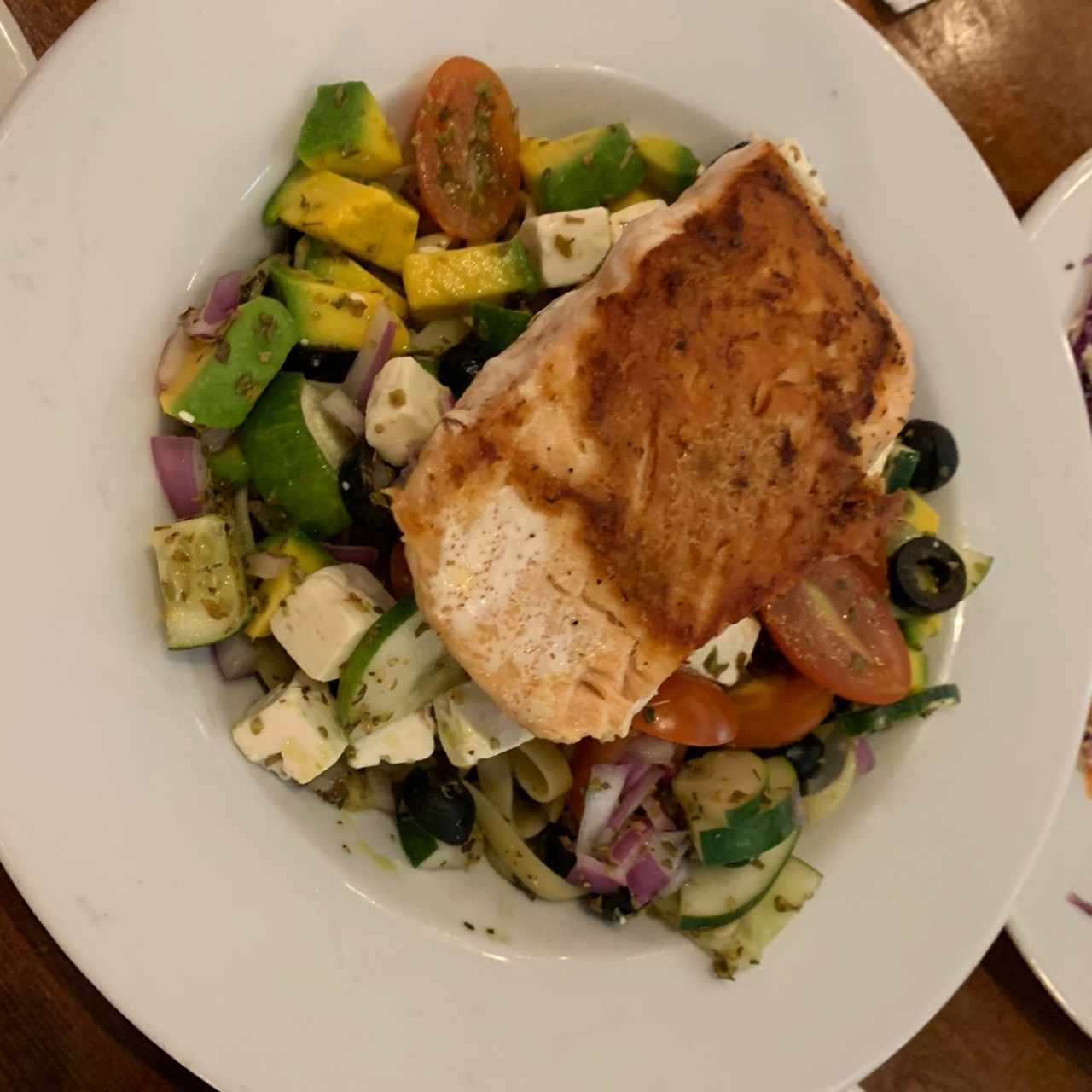 Mika Fetuccini con Salmón