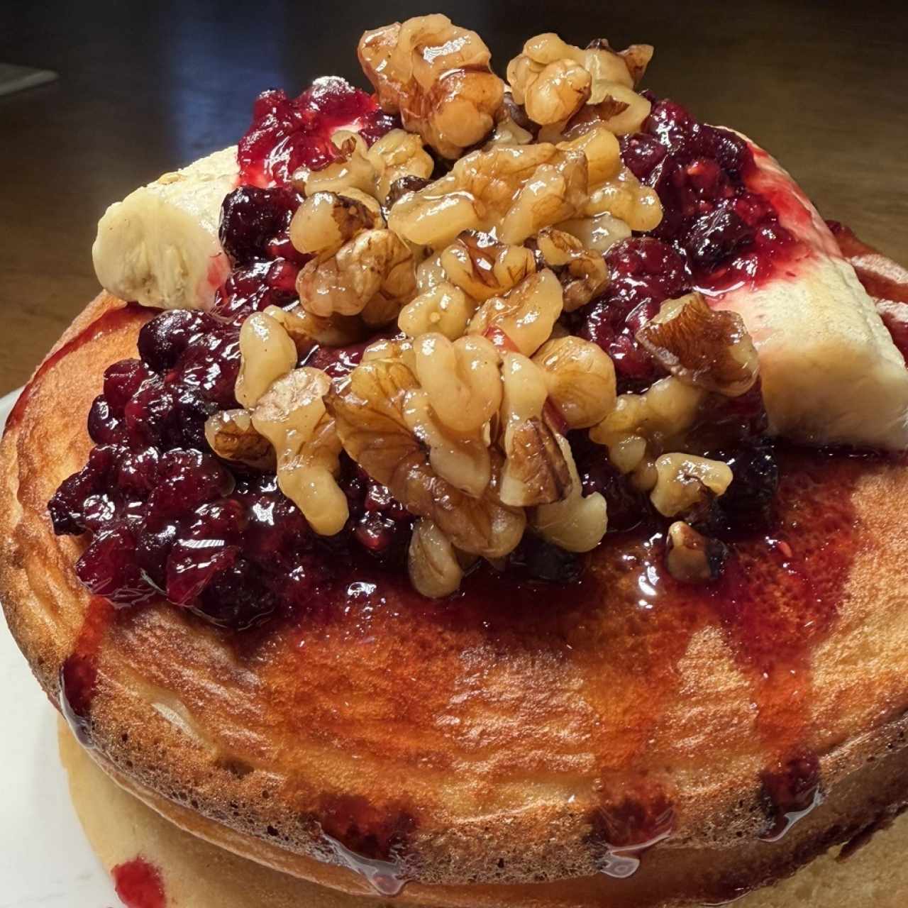 Pancakes de Frutos Rojos