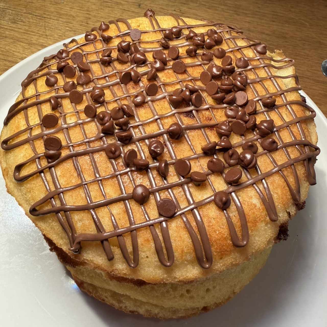 Pancakes chocolate