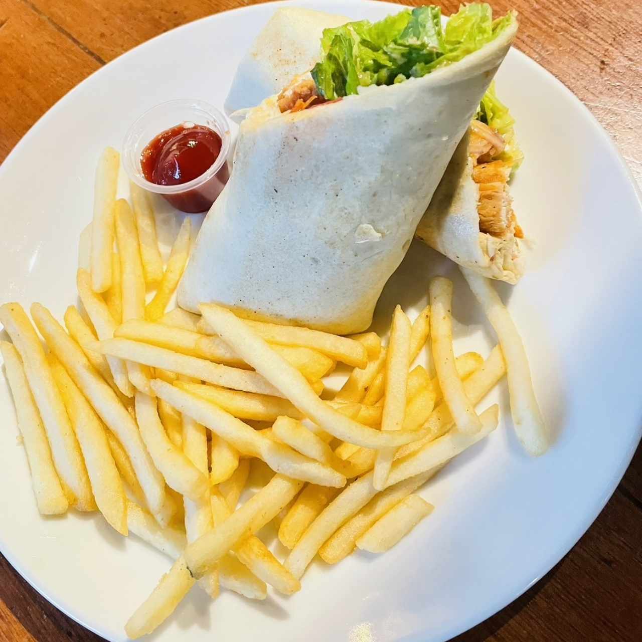 Wrap de Pollo Crispy