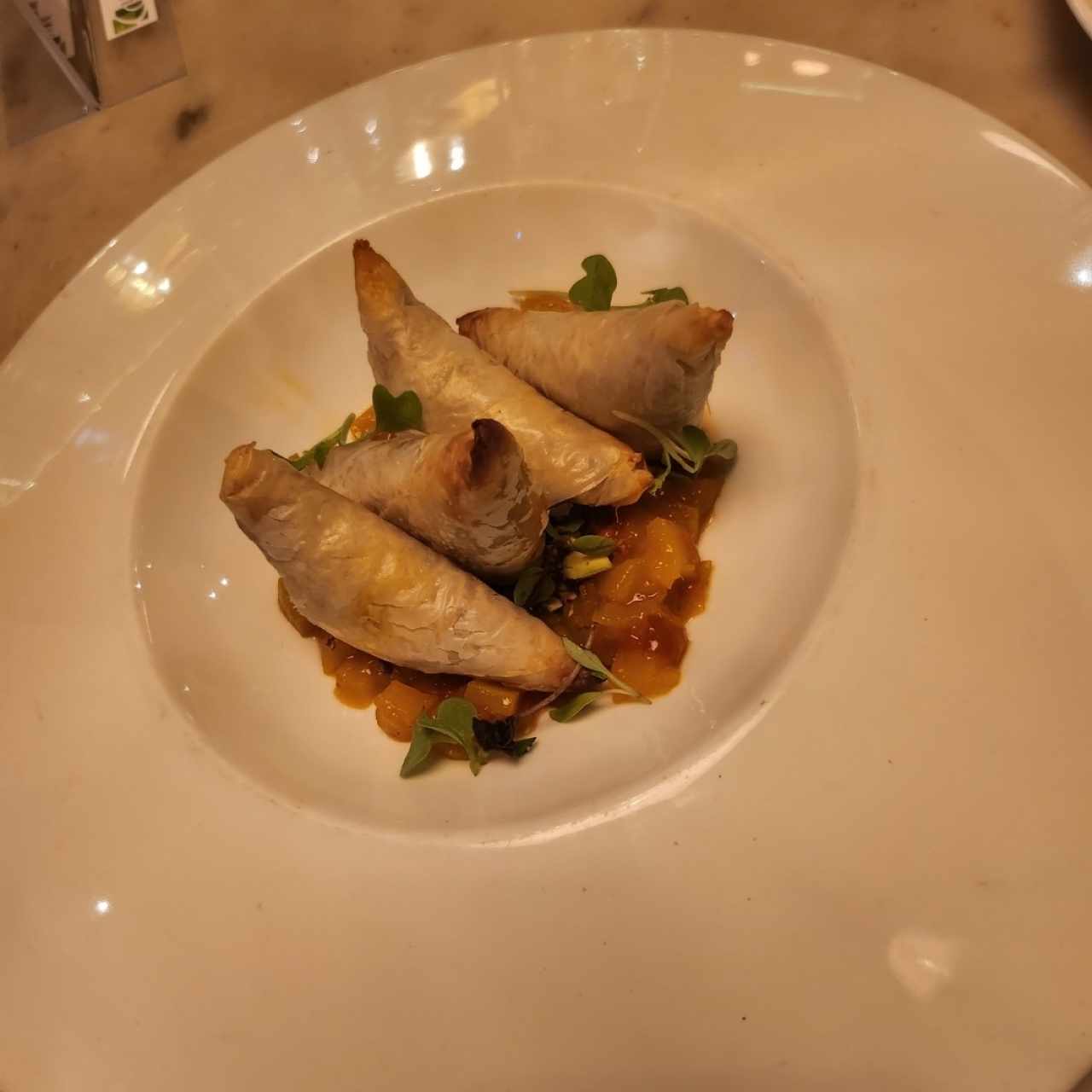 samosas de cordero