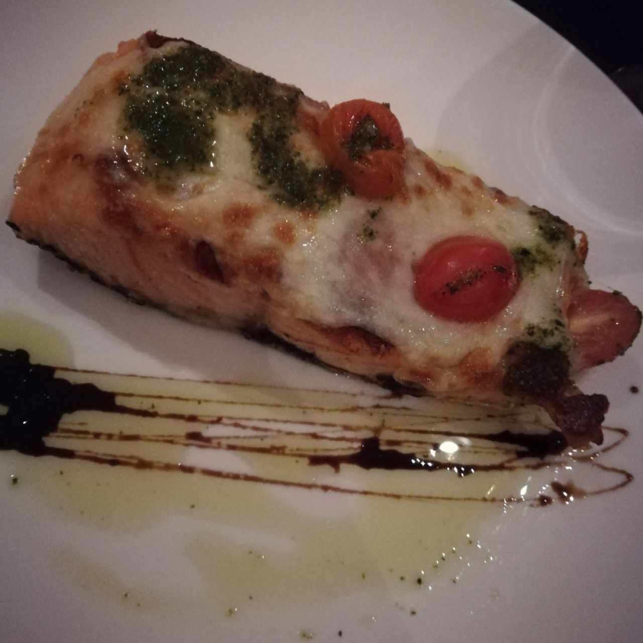 salmón gratinado