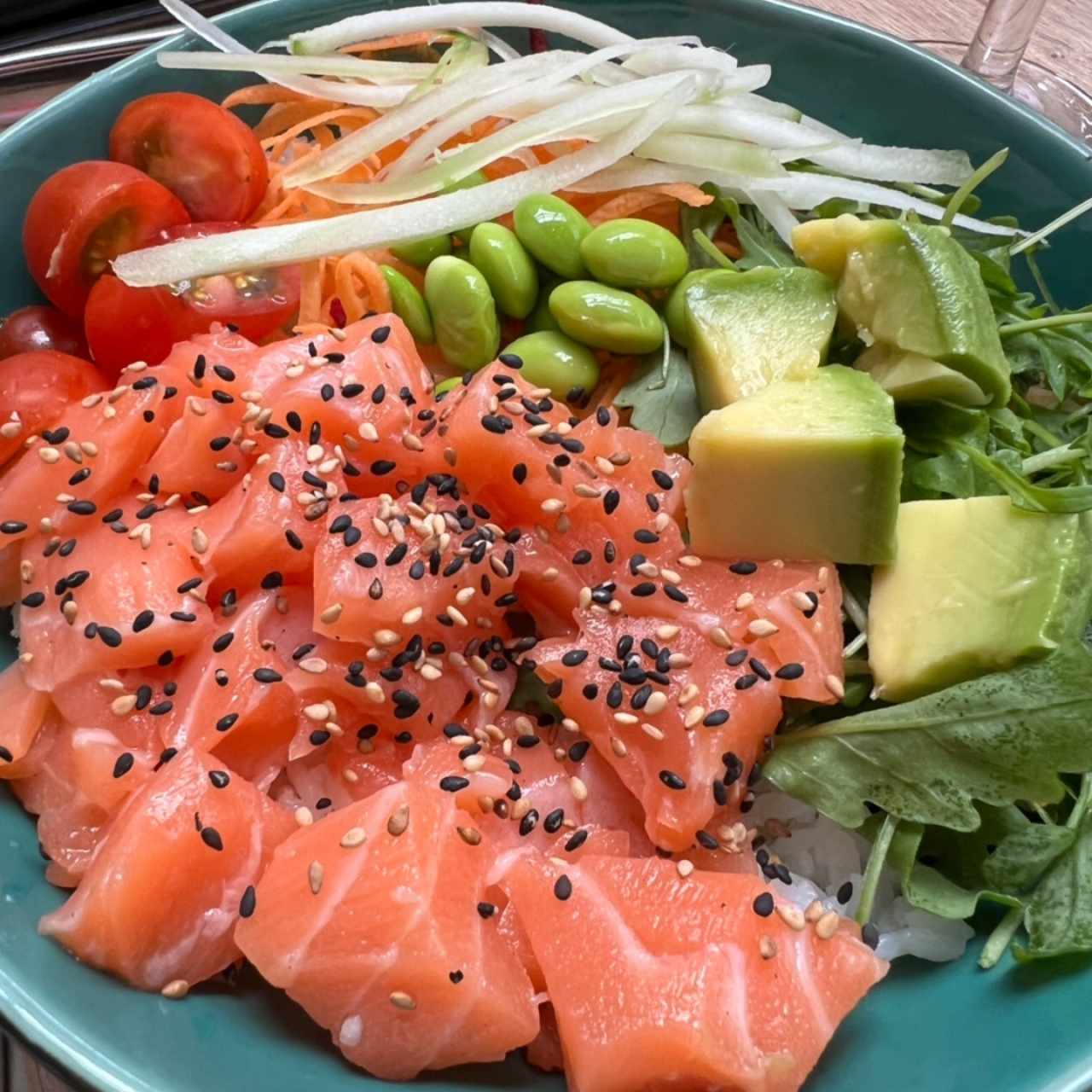 Poke Salmon
