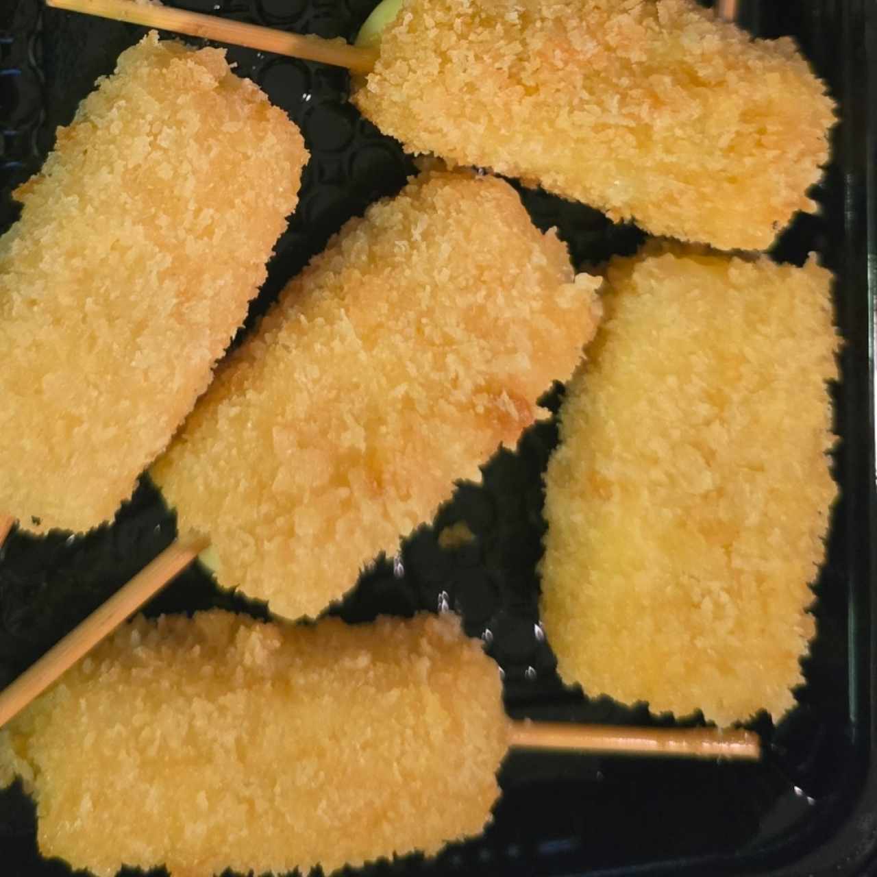 Brochetas de queso
