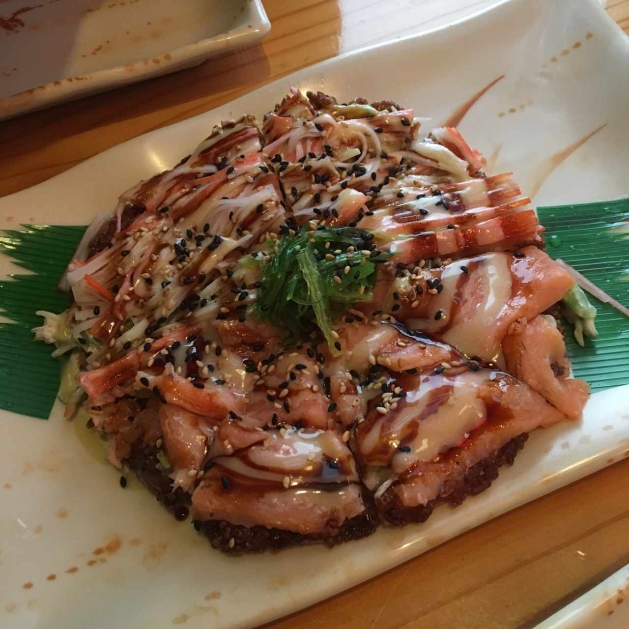sushi pizza